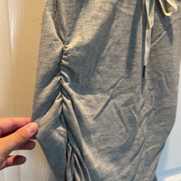 N:philanthropy tank dress with drawstring and ruched side detail size small - Picture 2 of 4